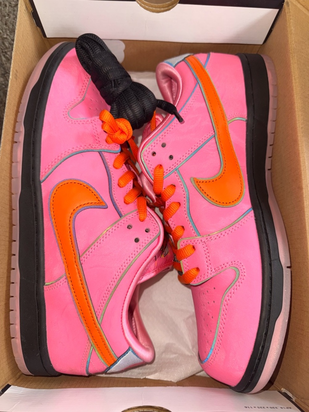 The Powerpuff Girls x Nike Dunk SB Low Men's Shoes size 11.5 M  BRAND NEW NO BOX